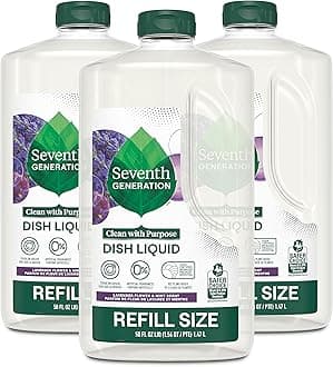 Seventh Generation Hand Dish Wash Refill, Lavender Floral & Mint, 3pk 50z