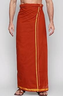 Gowri Tex Men's Cotton Colorful Lungi in Size 2 Mtrs Single Lungi- Pack Of 1