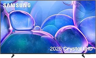 Samsung Crystal UHD 65" U7000F, Crystal Processor 4k, 4k Upscaling, Object Tracking Sound Lite, One UI Tizen, Smart TV, 2025