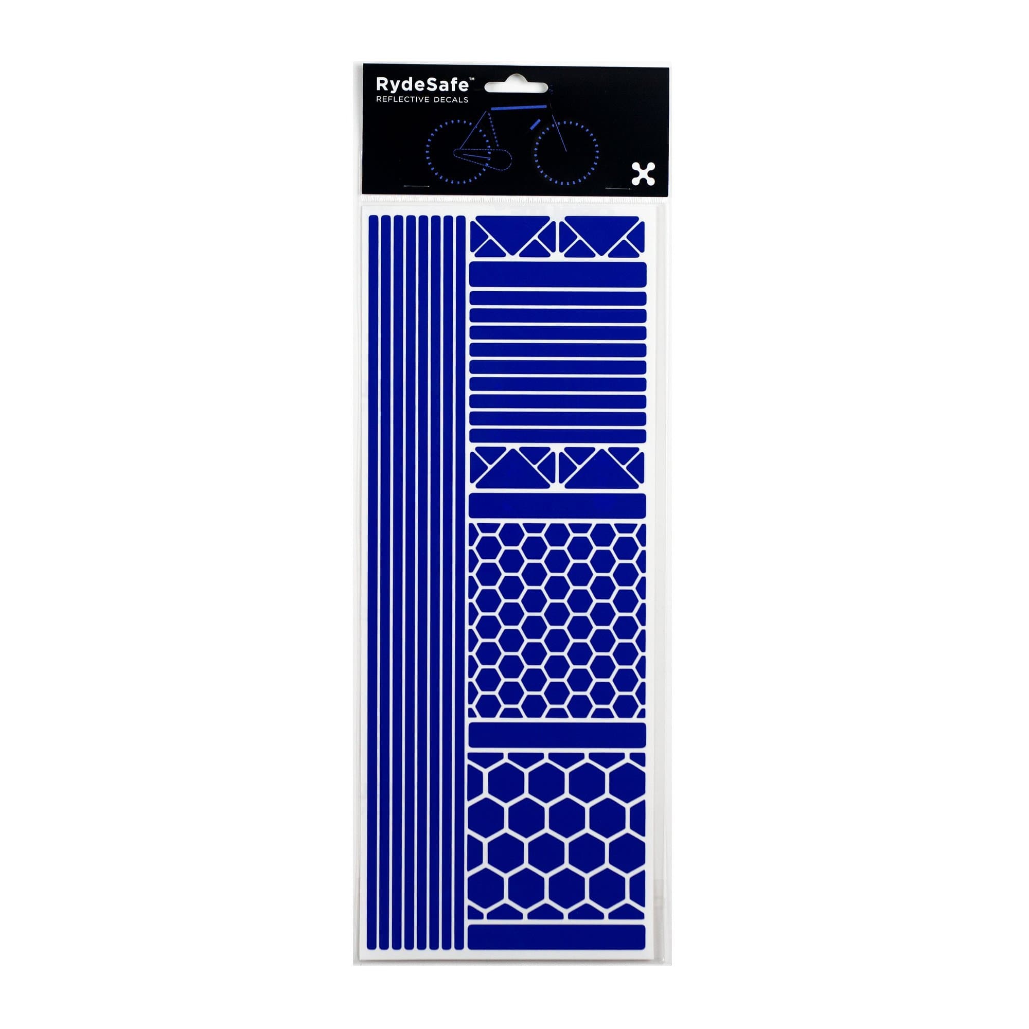 RydeSafe Reflective Decals Multi Shapes Kit Jumbo