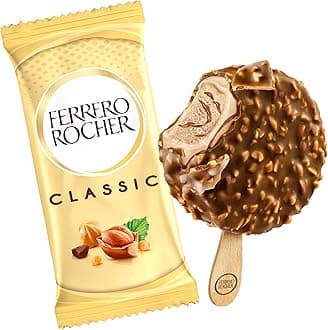 Classic Ice Cream, Crunchy Chocolate & Hazelnut Coating, 1 Ice Cream, 70ml