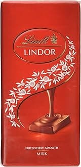 Lindor Milk Chocolate Bar - 100 g - The Perfect Treat - Chocolate with a Smooth Melting Filling