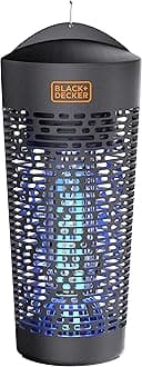 Black & Decker Bug Zapper Mosquito Killer Indoor and Outdoor Fly Zapper Half Acre Coverage