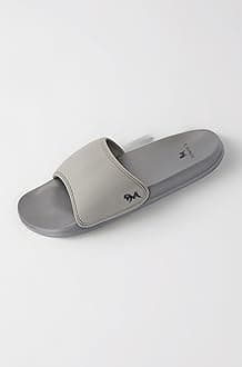 Eco Slides for Men | Open Toe Indoor Outdoor Slippers for Boys | Natural Rubber and Recycled Materials| Anti Skid Durable | Lightweight and Comfort Flip Flops