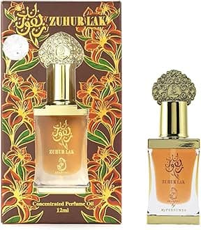 My Perfumes ZUHUR LAK from ARABIYAT Non Alcoholic Attar or Concentrated Perfume Oil for Men and Women 12ml