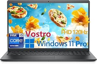 Dell15.6" 3530 Laptop Computer for Business & Home Student, Intel 10-Core i5-1334U (Beat i7-1250U), 120Hz FHD Vostro Laptop, WiFi, Bluetooth, Windows 11 Pro (16GB RAM | 1TB PCIe SSD)