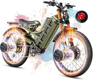 eAhora 2026 Romeo Pro 3/2 50-46Mph Electric Bike for Adults 5600W/4000W/2500W Dual Motor Ebike 60V/80Ah 52V/70Ah Long Range Fat Tire Full Suspension Electric Mountain Bicycle