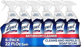 Power Foaming Cleaning Spray for Bathrooms, Foam Cleaner for Bathrooms, Showers, Tubs, 22oz (Pack of 6)