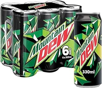 Mountain Dew Carbonated Soft Drink Pubg Special Edition Can 6 x 330ml