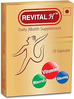 Revital H For Daily Health Supplement - 10 Capsules