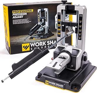 Work Sharp Professional Precision Adjust Knife Sharpener - Adjustable Knife Sharpening Kit for Pocket, Hunting, Kitchen, Serrated Knives