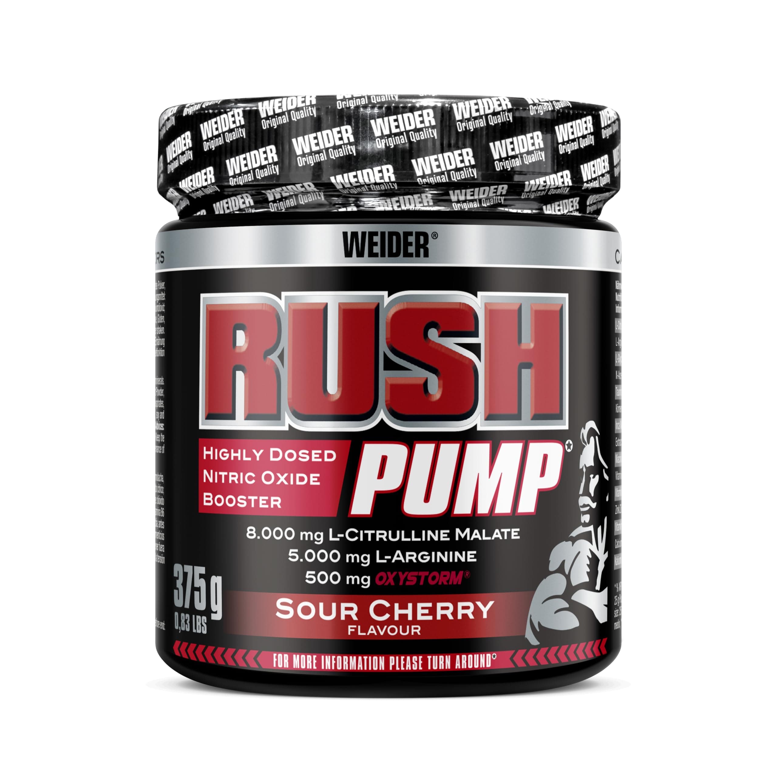 Weider Joe Rush Pump, 375g Dose, Sauerkirsche