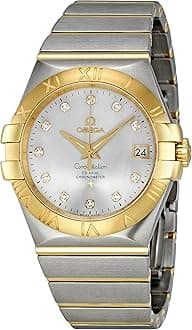 Omega Men's 123.20.35.20.52.002 Silver Dial Constellation Watch