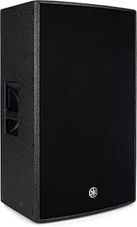 YAMAHA DZR15 15 Inch 2000-Watt Powered Speaker, Black
