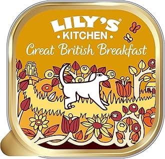 Lily's Kitchen Great British Breakfast - Complete Natural Adult Dog Food Wet (10 x 150g Trays)