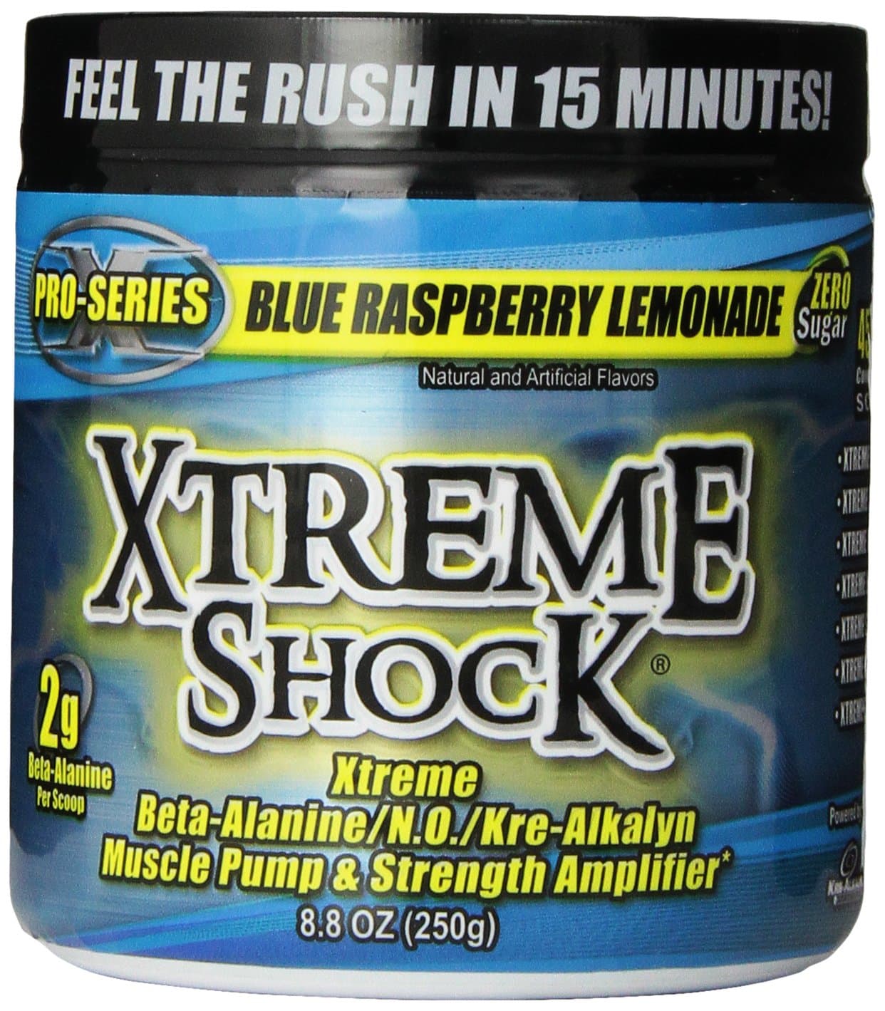 XTREME SHOCK RASP LEMNADE 45/S, 8.8oz