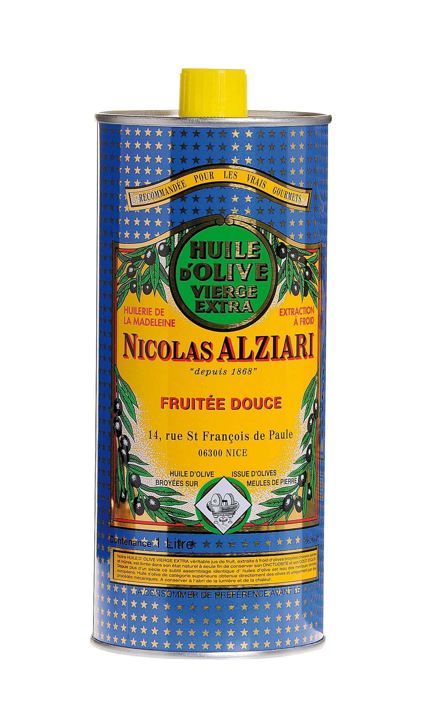Nicolas Alziari Extra Virgin Olive Oil 34 Fl.oz (1L)