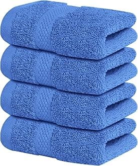 Infinitee Xclusives Washcloths - 4 Pack (Eloquent Blue)
