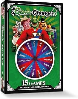 Game Changer - The Best 15 Types of Board Games for Adults and Families with Kids, The for Boys Aged 8-12, Girls, Teens & Gifts for Couples