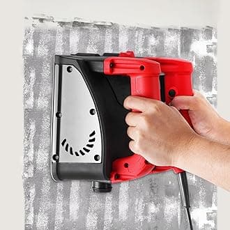 YJINGRUI 110V Electric Wall Planer Handheld Power Wall Scraper Wall Shovel Machine for Wallpaper Paint Putty, 90° No dead Angle
