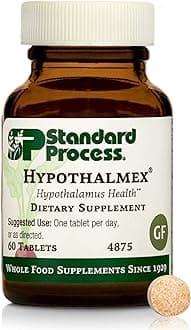 Hypothalmex - Whole Food Brain Support and Brain Health with Magnesium Citrate and Calcium - 60 Tablets