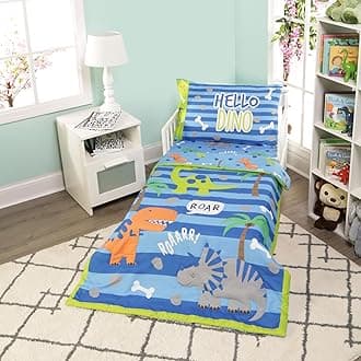 EVERYDAY KIDS Dinosaur Toddler Bedding Set