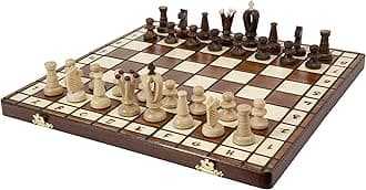 Royal Wooden Chess Game Field Size: 36 x 36 mm
