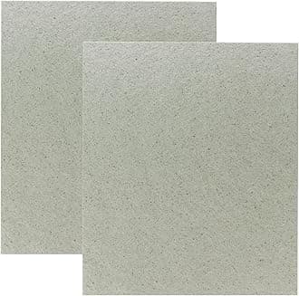 2 PCS Waveguide Cover, Universal Mica Sheet for All Microwave Oven, Cut to Size, 150X120mm