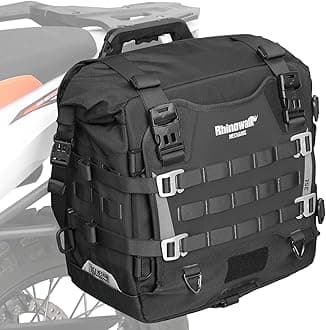 - Motorcycle Saddlebag 35L Waterproof, Quick Release Motorbike Side Bag, Universal Fit Motorcycle Side Bag (1-Piece)
