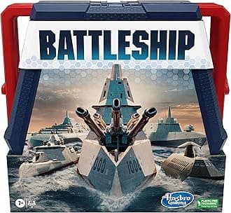 Battleship Classic Board Game for 2 Players, Ages 7+