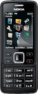 6300 Sim Free Mobile Phone - Black