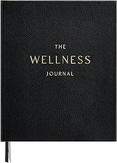And Per Se Wellness Journal-Self Care & Daily Journal for Personal Health Goals, Sleep & Diet Tracking, Mindfulness & Reflection-Undated Wellness Planner for Women & Men (Black)
