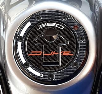 3D Sticker Motorcycle Fuel Cap Decoration and Protection in Resin Compatible with KTM 390 Duke 2017-2023