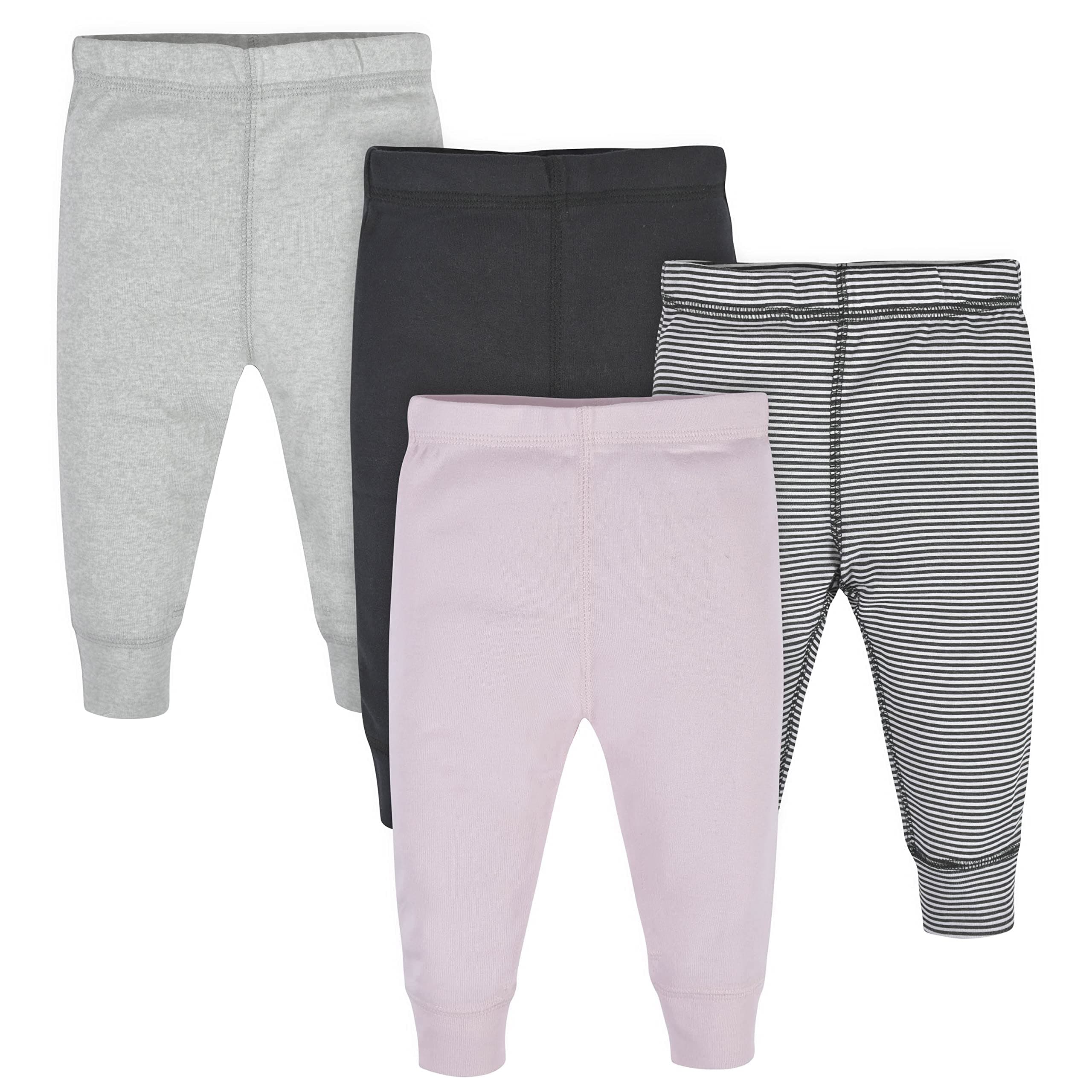 GerberBaby Girls' Multi-Pack Active Pants Set