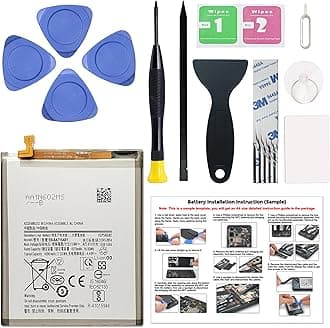 New Upgraded Battery for Galaxy A71 4G, EB-BA715ABY Replacement Battery Compatible with Samsung A71 4G, with Repair Tools & Instruction