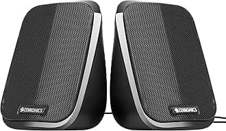 Zeb-Fame 5watts 2.0 Multi Media Speakers with AUX, USB and Volume Control (Black)