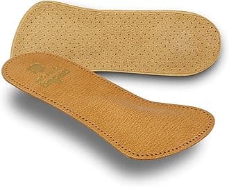 pedag Comfort Leather Insole - The Extra Portion of Support & Comfort for Your Foot | Pad for Pronounced Splayfoot | Ideal for Comfortable, Flat Shoes | Relieves Foot Discomfort