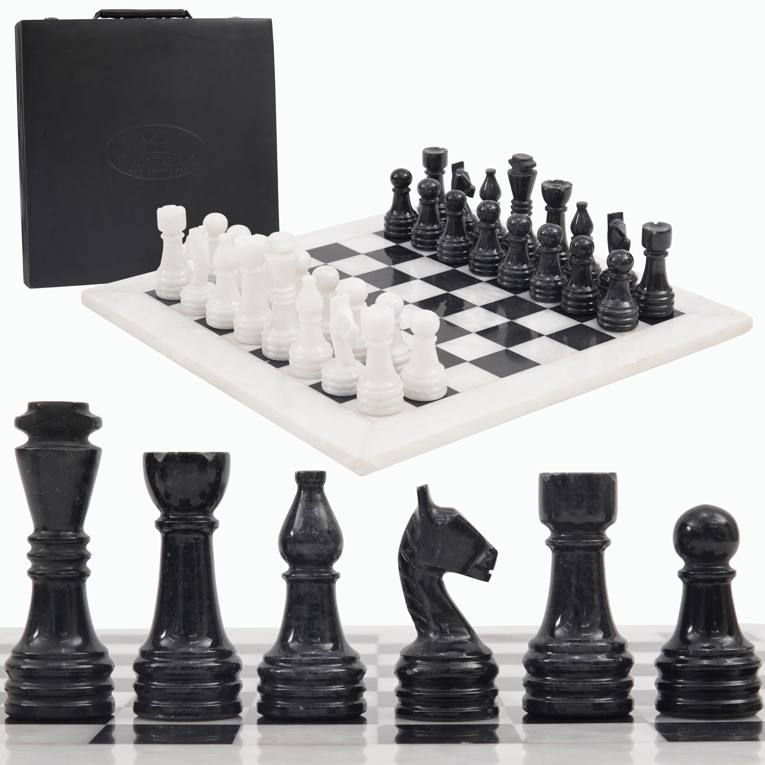WHITE & BLACK CHESS SET