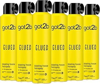 got2b Glued Blasting Freeze Hairspray 300 ml, Glued Hairspray for up to 72h Ultra Strong Hold, Hairspray got2b, For Extreme Hairstyles, Vegan* Formula