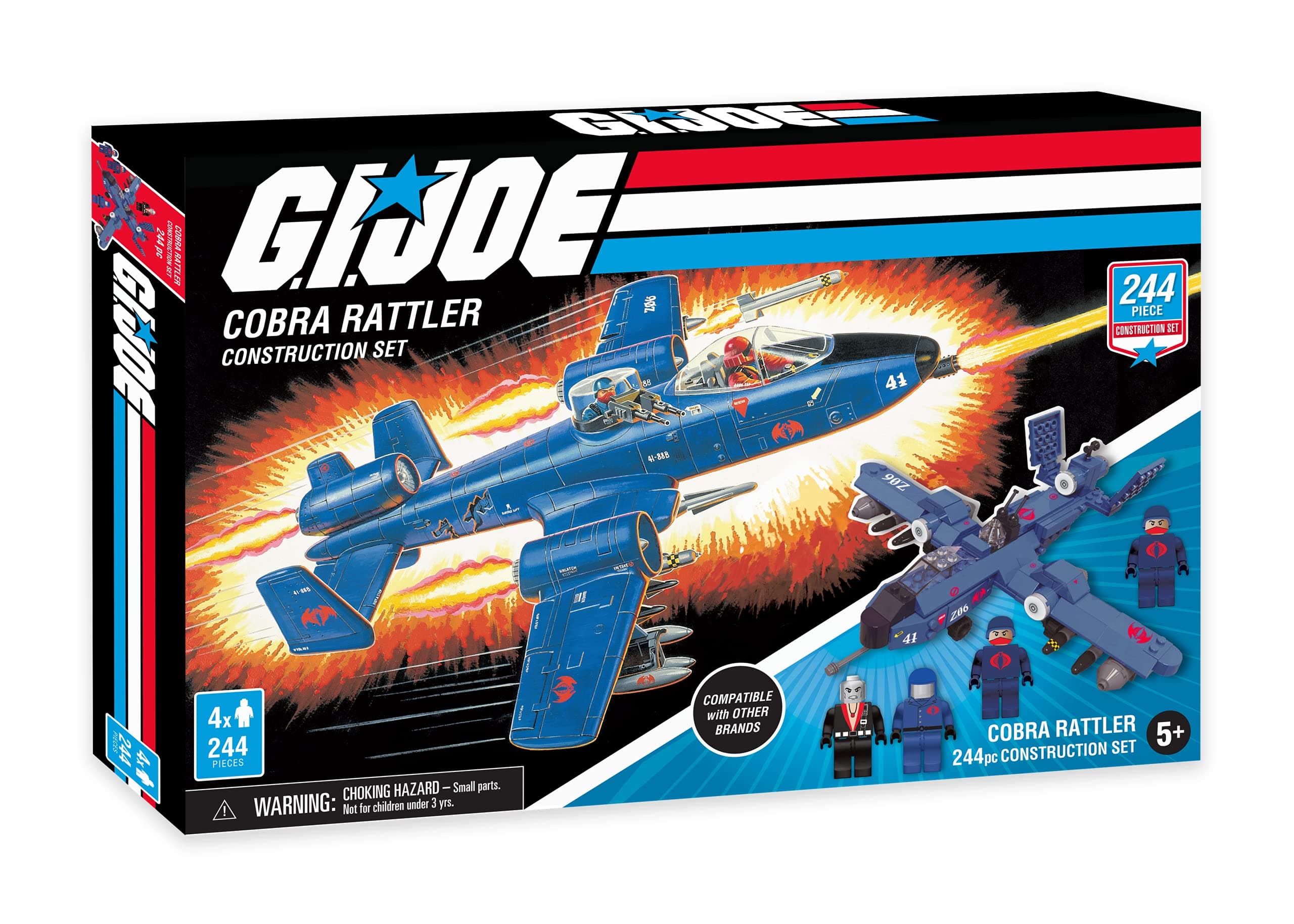 GI Joe Cobra Rattler Construction Set (244 Piece)
