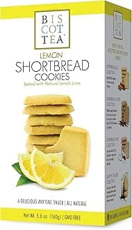 Lemon Shortbread Cookie (8 Cookies)