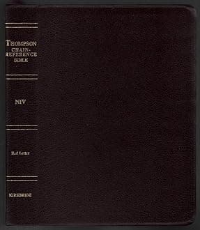 Thompson-Chain Reference Bible-KJV Bonded Leather – October 1, 2004
