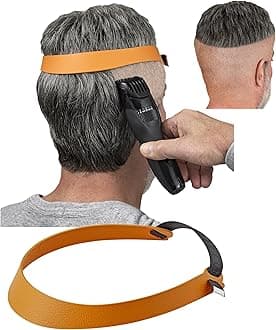 Quality Time Long-Top Haircut Guide, Adjustable, DIY, Top of the Head Haircut Template for Long-Top, Full-Top, High-Top and Undercut Styles