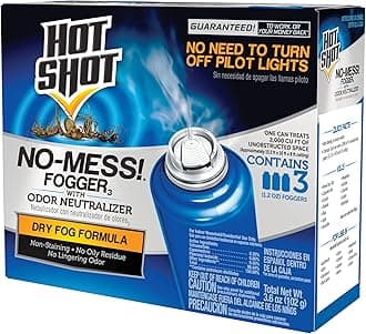 Hot Shot 20177 No-Mess! Fogger, 3-Count