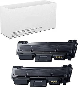 AM-Ink 2-Pack Compatible Toner Cartridges 116 D116L MLT-D116L Replacement for Samsung Xpress M2826 M2675 M2675F M2675FN M2676 M2875 M2875FD M2875FW M2876 M2625 M2625D M2626 M2825DW M2825ND Printer (B