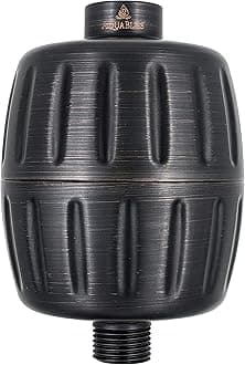 HD HEAVY DUTY High Output Shower Filter – Latest Superior Advanced 30x Filter Media - Universal Multi-Stage Shower Head Filter for Chemicals, Chlorine, Pesticides (SF500) - Oil Rubbed Bronze