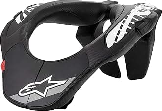 alpinestars Youth Neck Support, 12 Black White