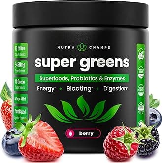 NutraChamps Premium Superfood Super Greens Powder