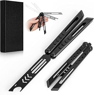 Stainless Steel Foldable Tool with 6061 Integrated Aluminum Handle– Durable and Easy to Use for Everyday Handling (BLACK)