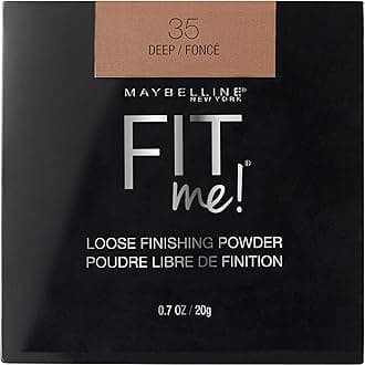 Maybelline Fit Me Loose Setting Powder, Face Powder Makeup & Finishing Powder, Deep, 1 Count